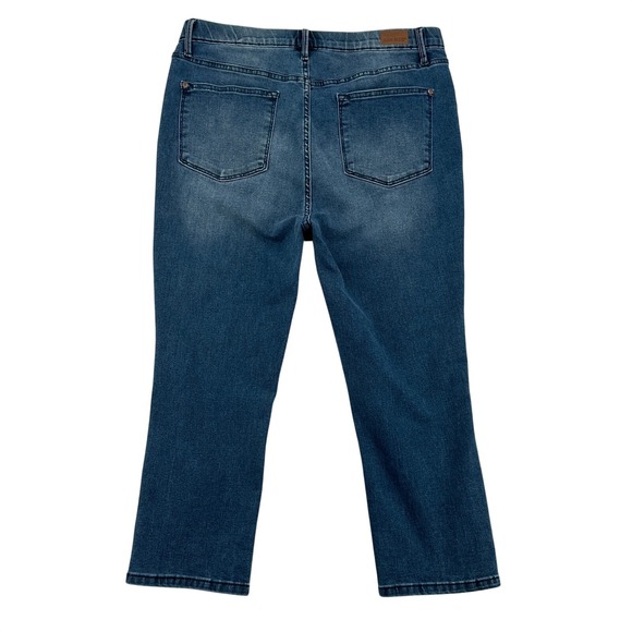 Judy Blue Denim - Judy Blue Women Size 15/32 Capri Skinny Fit Stretch Denim Blue Jeans Comfy Soft